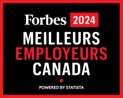 Forbes 2024 Meilleurs Employeurs Canada logo