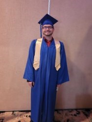 Randy Sherwood graduating