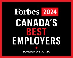 Forbes 2024 Canada's Best Employers logo