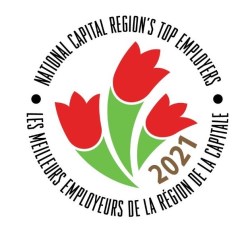 Le logo des meilleurs employeurs de la région de la capitale nationale