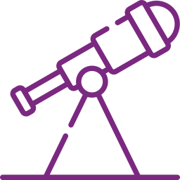 Cartoon telescope