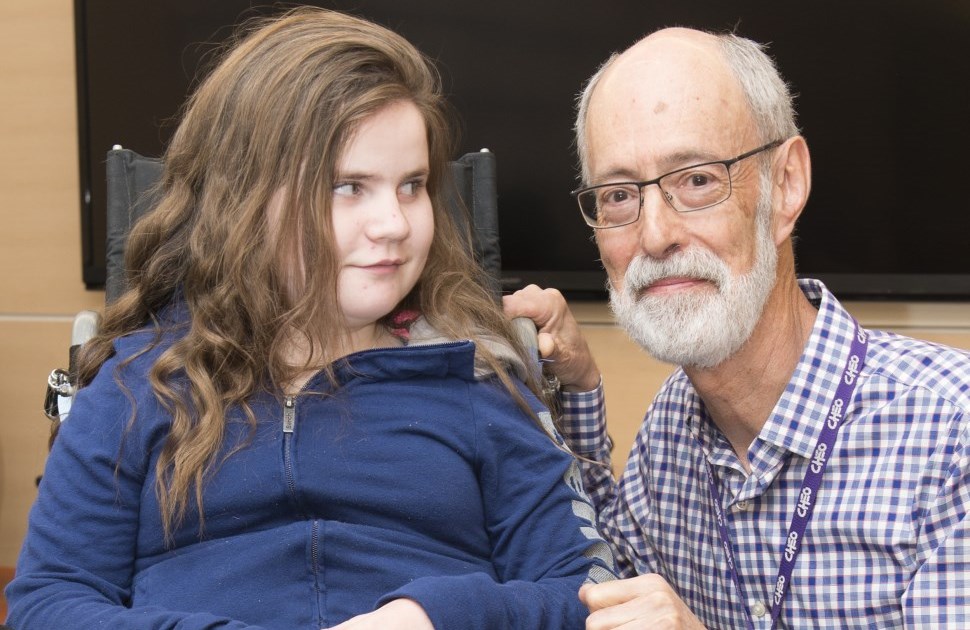 Doctor with young patient