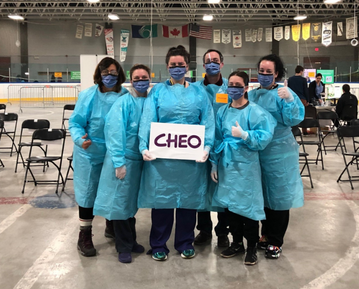 CHEO Brewer Assessment Centre group photo