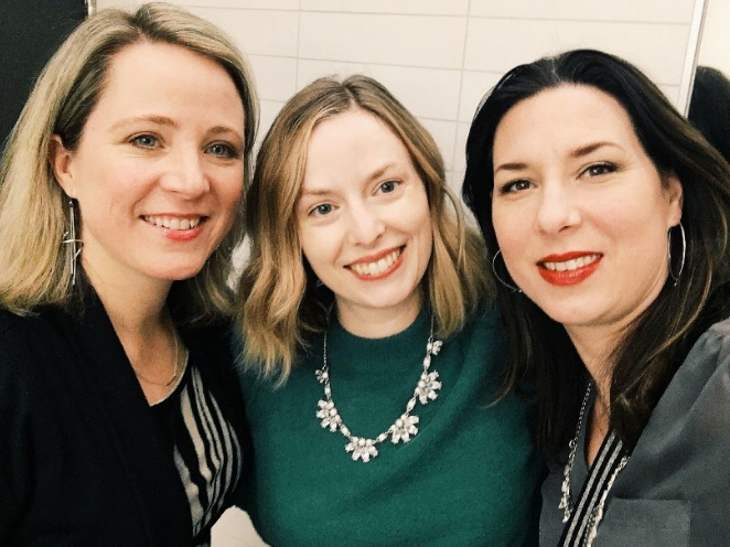 Group of 3 nurses smiling at camera