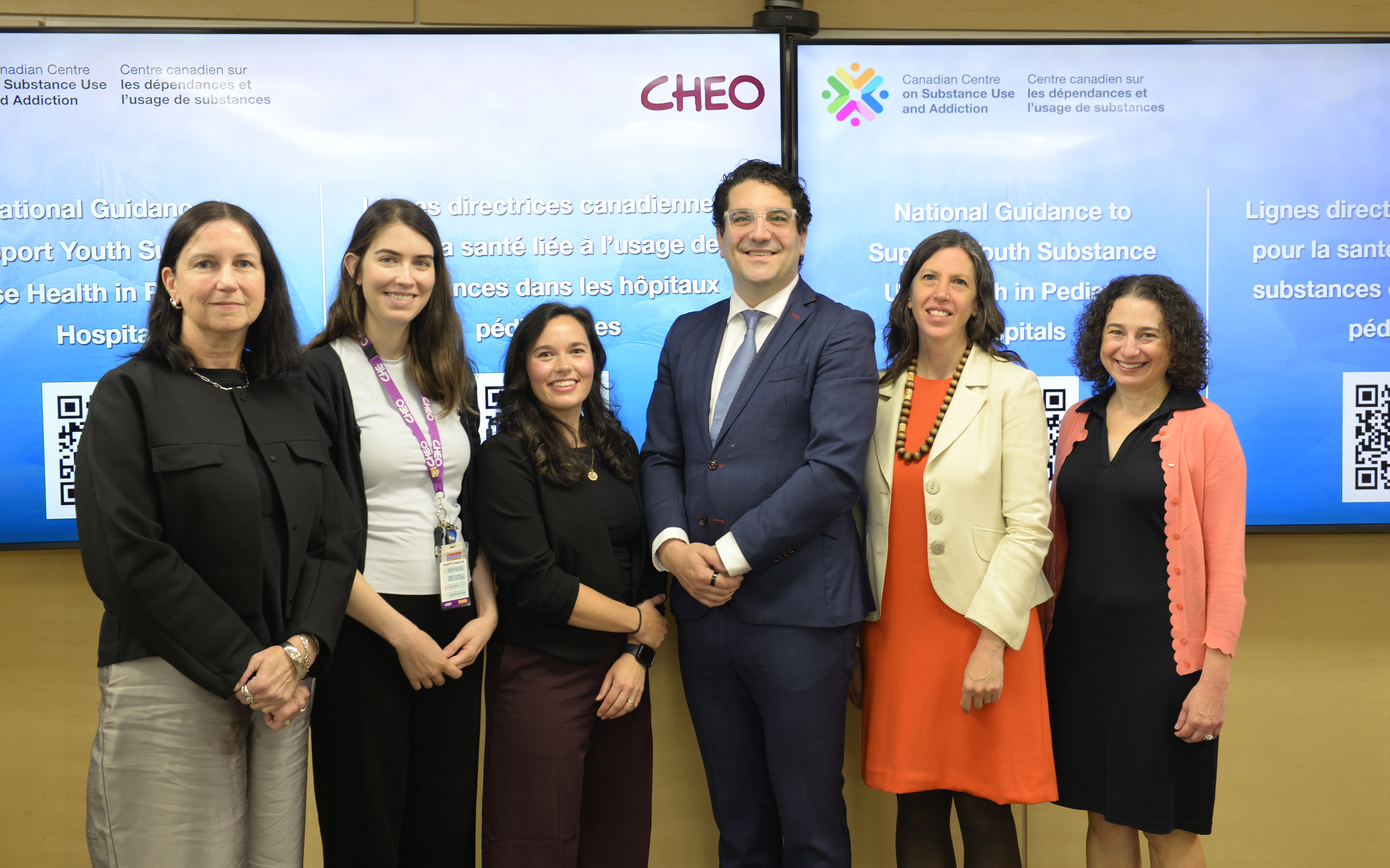 photo of speakers at youth guidance launch event