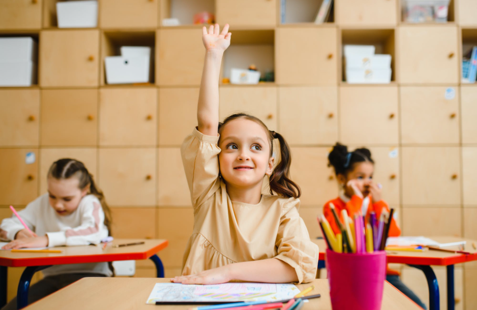 Child at school