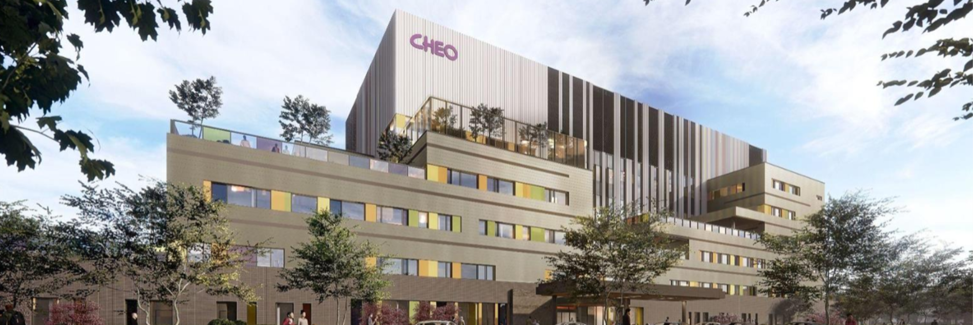 Main entrance of CHEO