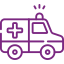 Icon of an ambulance