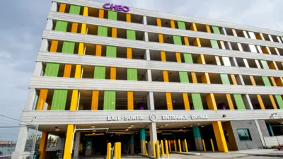 CHEO's new parking garage